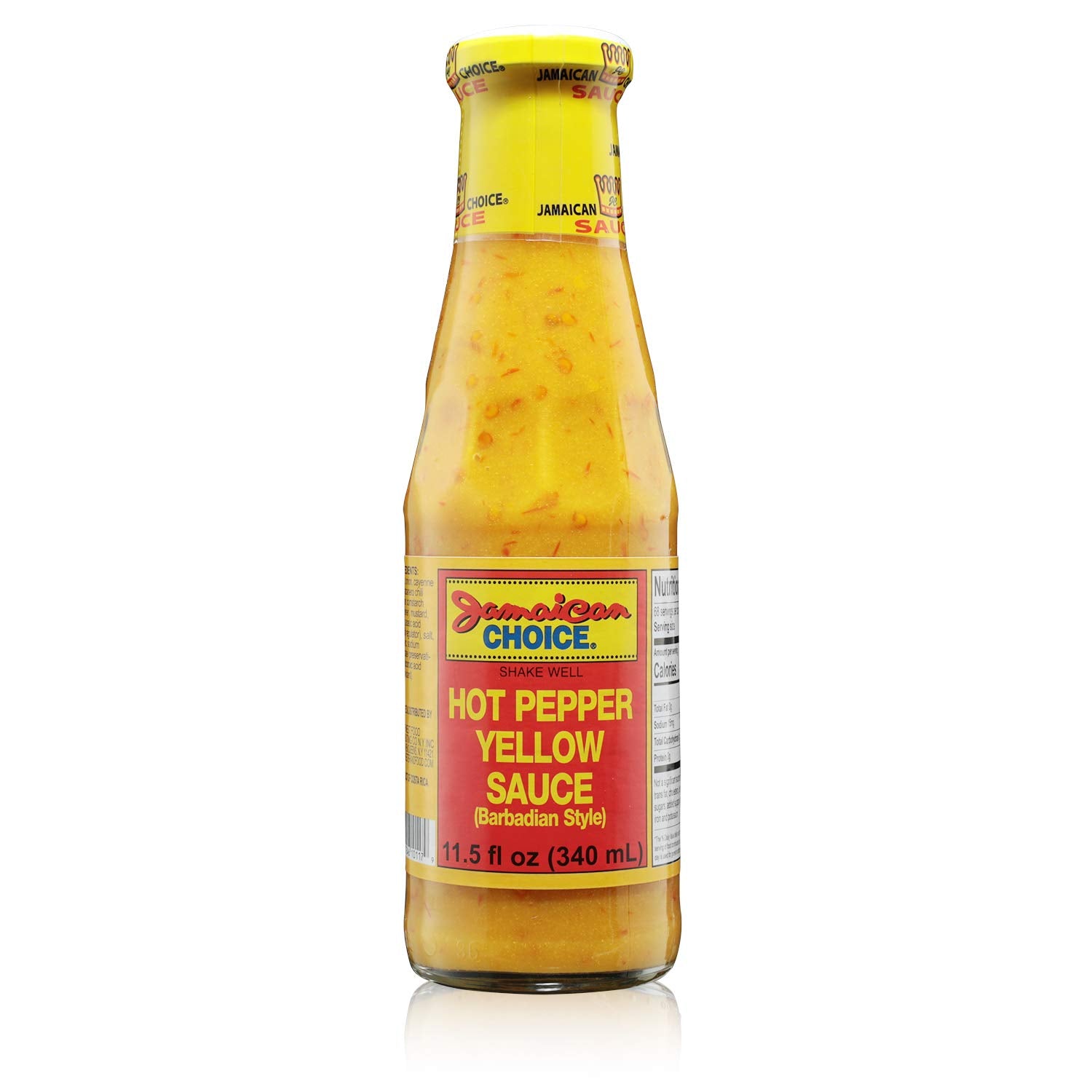 JAMAICAN CHOICE HOT PEPPER YELLOW SAUCE Neymarfarm