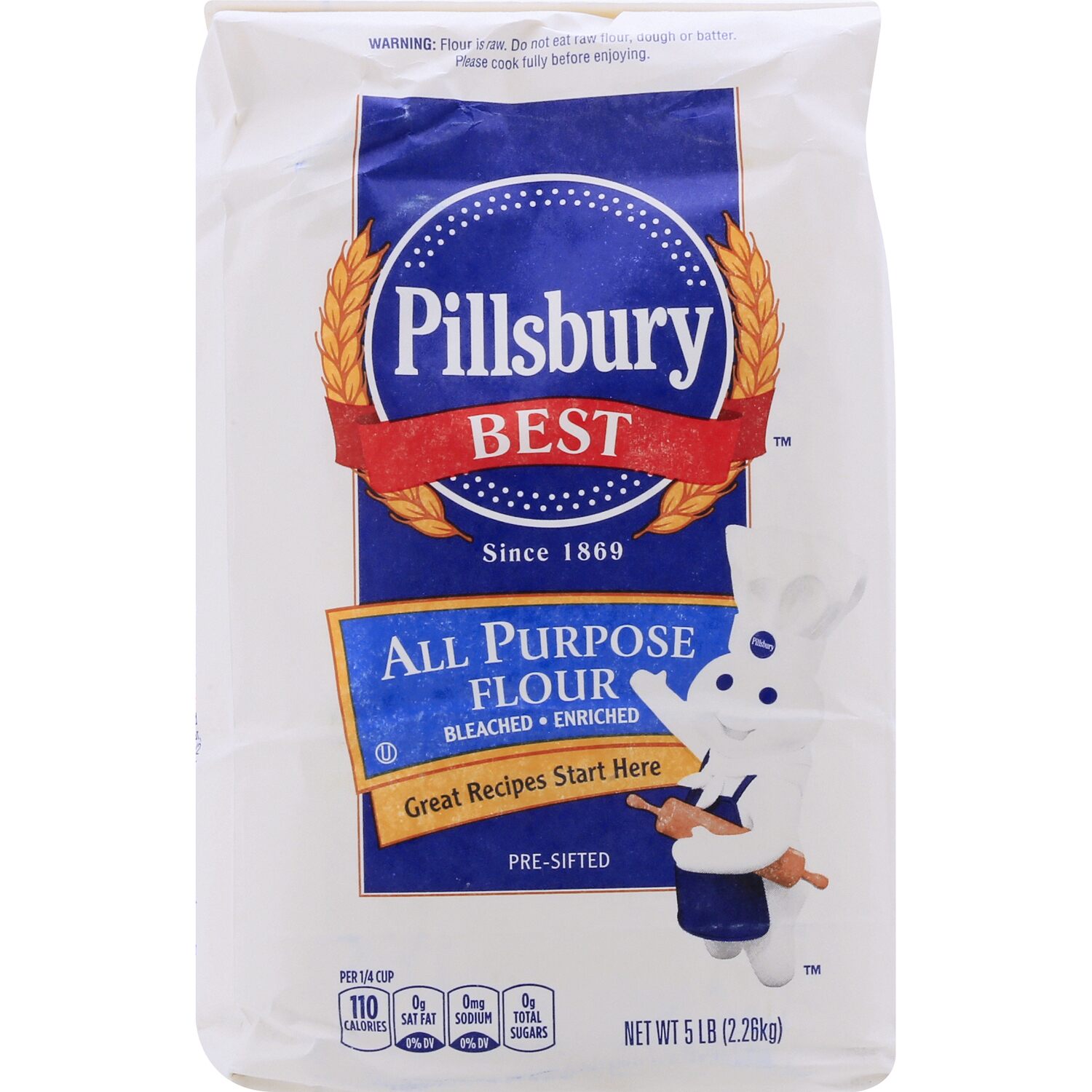 PILLSBURY ALL PURPOSE FLOUR NUTRITION FACTS visual data 5
