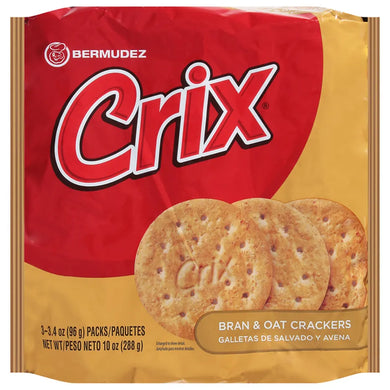 BERMUDEZ CRIX BRAN & OAT CRACKERS