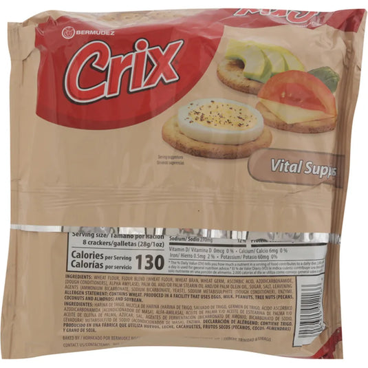 BERMUDEZ CRIX WHEAT CRACKERS