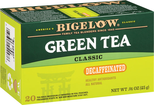BIGELOW GREEN TEA CLASSIC DECAF