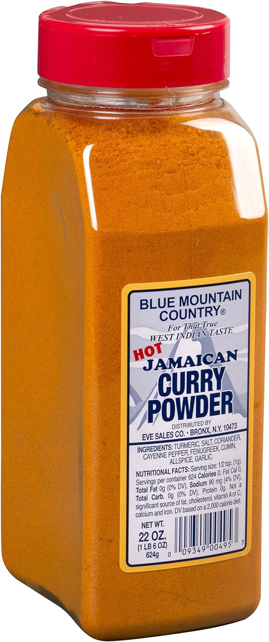 BLUE MOUNTAIN COUNTRY HOT JAMAICAN CURRY POWDER