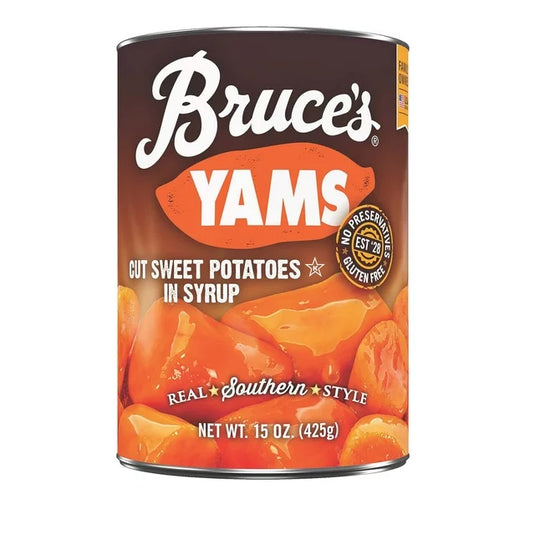 BRUCE'S YAMS CUT SWEET POTATOES IN SYRUP