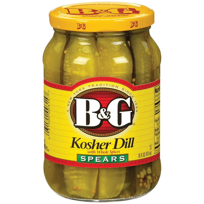 Load image into Gallery viewer, B&amp;G KOSHER DILL SPEARS WITH WHOLE SPICES
