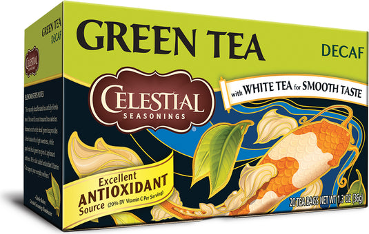 CELESTIAL DECAF GREEN TEA