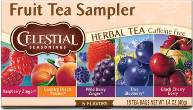 CELESTIAL FRUIT TEA SAMPLER