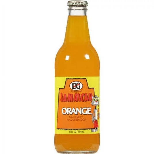 DG GENUINE JAMAICAN ORANGE SODA