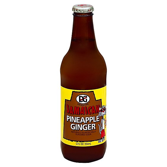 Load image into Gallery viewer, DG GENUINE JAMAICAN PINEAPPLE GINGER SODA
