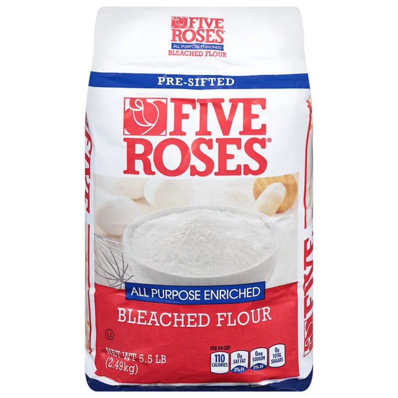 Load image into Gallery viewer, FIVE ROSES ALL PURPOSE ENRICHED BLEACHED FLOUR
