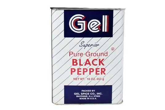 GEL SUPERIOR PURE GROUND BLACK PEPPER