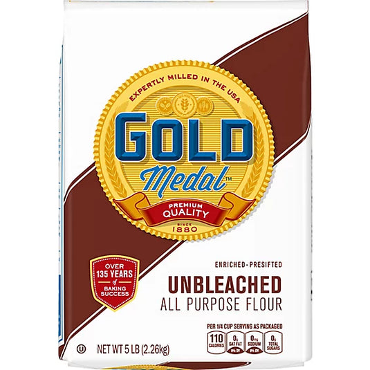 GOLD MEDAL UNBLEACHED ALL PURPOSE FLOUR