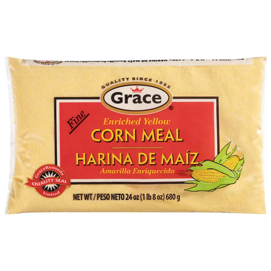 GRACE ENRICHED FINE YELLOW CORN MEAL