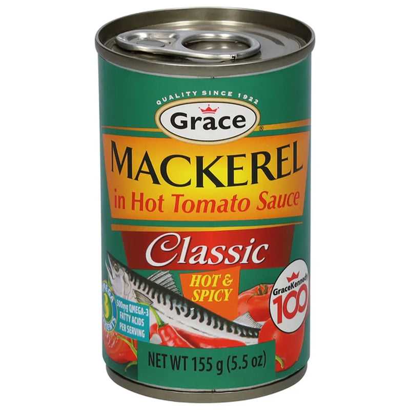 Load image into Gallery viewer, GRACE MACKEREL IN HOT TOMATO SAUCE CLASSIC HOT &amp; SPICY
