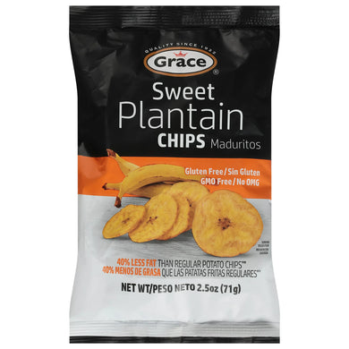 GRACE SWEET PLANTAIN CHIPS MADURITOS