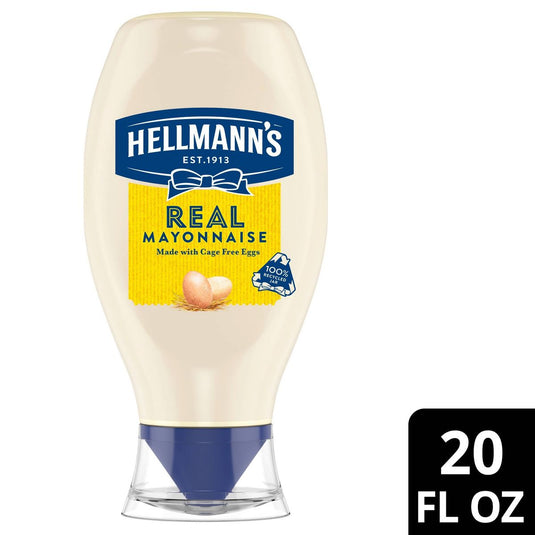 HELLMANN'S REAL MAYONNAISE SQUEEZABLE