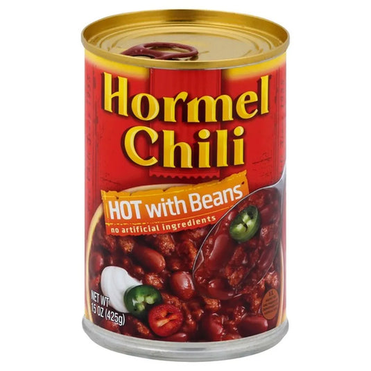 HORMEL CHILI HOT WITH BEANS