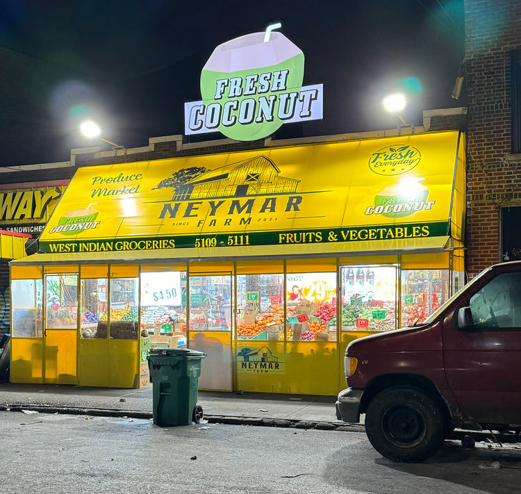 HOME OF THE BEST COCONUT IN BROOKLYN