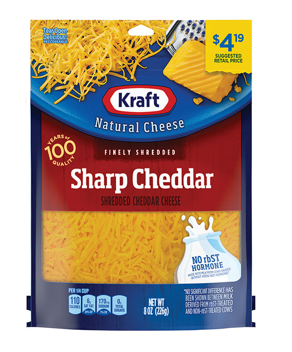 Load image into Gallery viewer, KRAFT FINELY SHREDDED SHARP CHEDDAR
