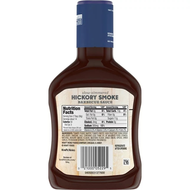 Load image into Gallery viewer, KRAFT HICKORY SMOKE BARBECUE SAUCE
