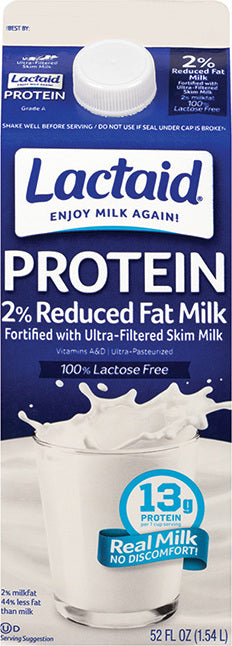 LACTAID PROTEIN LACTOSE FREE 2% REDUCED FAT MILK
