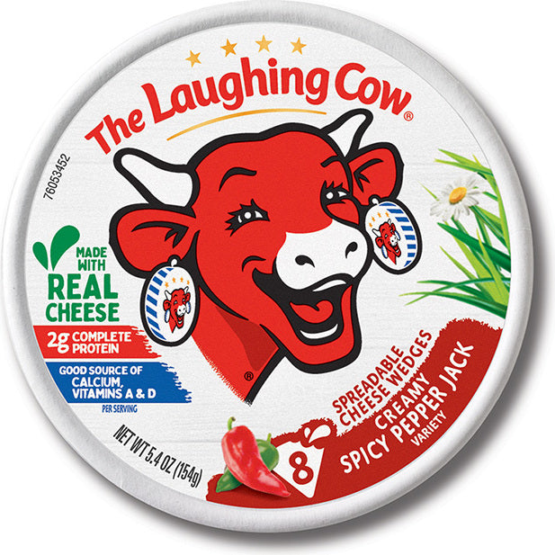 Load image into Gallery viewer, THE LAUGHING COW SPICY PEPPER JACK

