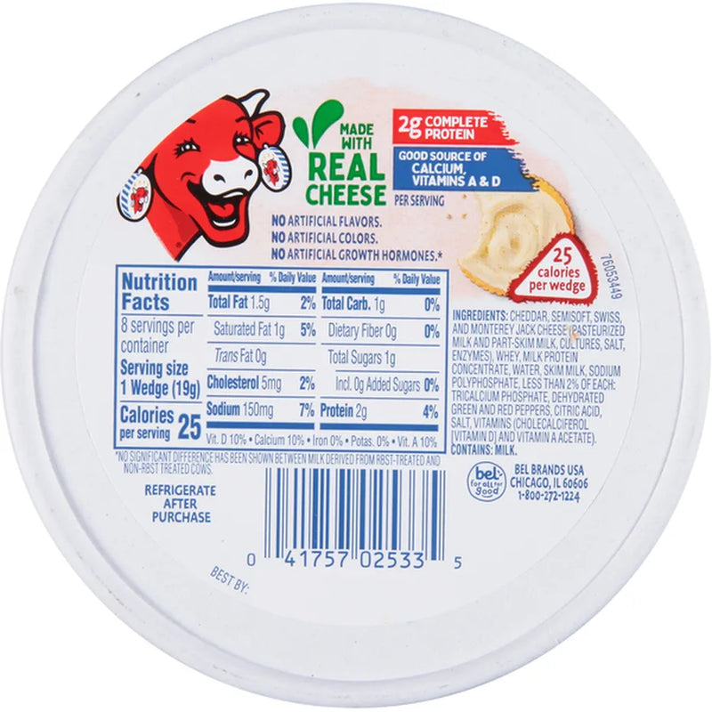 Load image into Gallery viewer, THE LAUGHING COW SPICY PEPPER JACK
