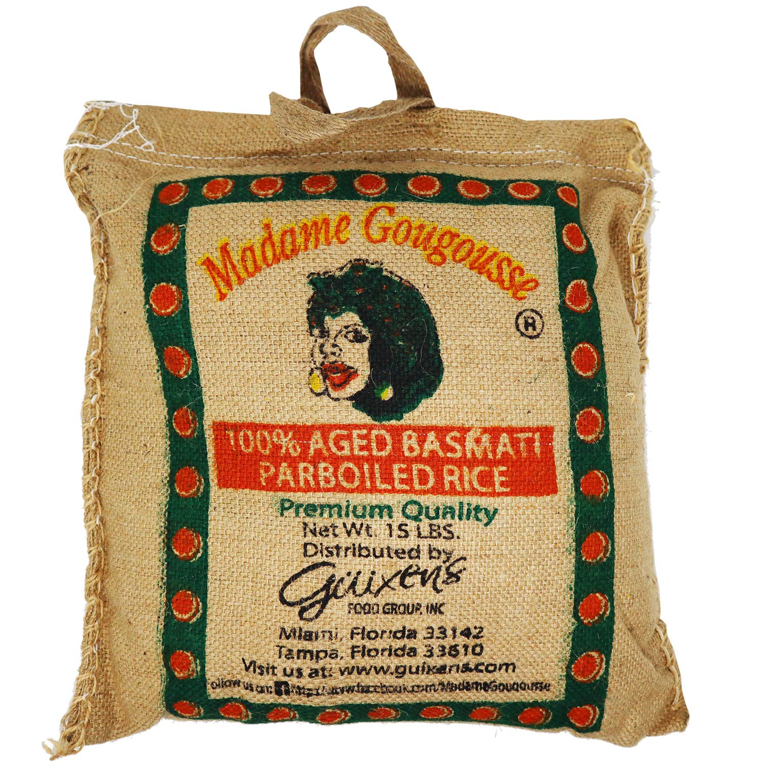 MADAME GOUGOUSSE 100% AGED BASMATI PARBOILED RICE – Neymarfarm