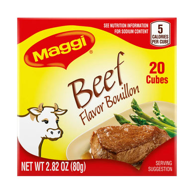 MAGGI BOUILLON CUBE BEEF FLAVOR