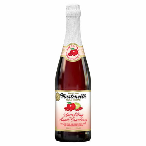 MARTINELLI'S SPARKLING APPLE-CRANBERRY JUICE