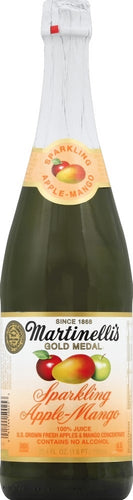 MARTINELLI'S SPARKLING APPLE-MANGO JUICE