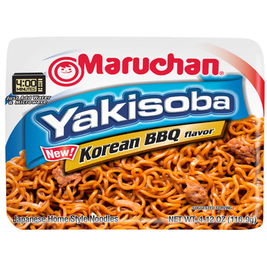 MARUCHAN YAKISOBA KOREAN BBQ FLAVOR