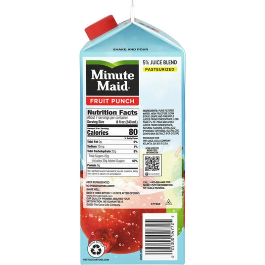 MINUTE MAID FRUIT PUNCH