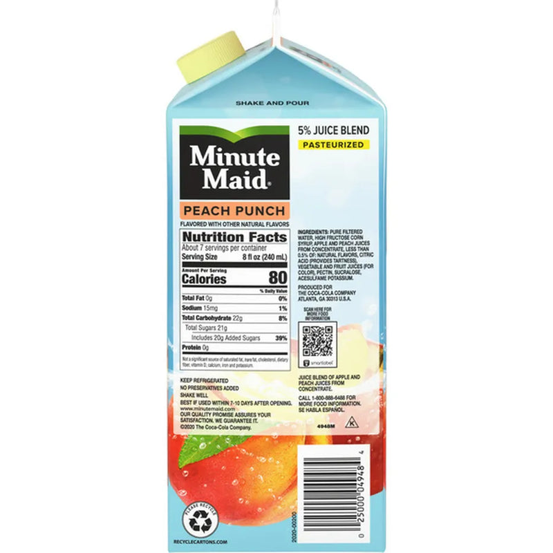 Load image into Gallery viewer, MINUTE MAID PEACH PUNCH
