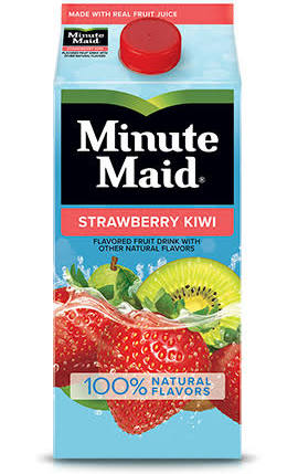 Load image into Gallery viewer, MINUTE MAID STRAWBERRY KIWI FRUIT DRINK

