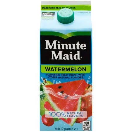 Load image into Gallery viewer, MINUTE MAID WATERMELON FRUIT DRINK
