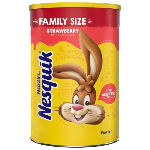 Load image into Gallery viewer, NESTLE NESQUIK STRAWBERRY FLAVORED POWDER
