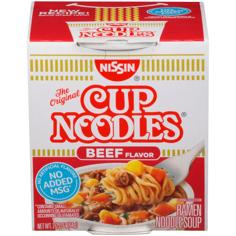 Load image into Gallery viewer, NISSIN CUP NOODLES BEEF FLAVOR
