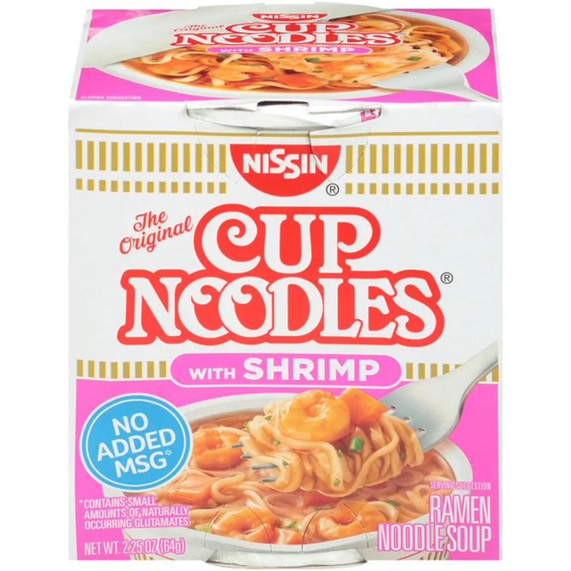 Load image into Gallery viewer, NISSIN CUP NOODLES WITH SHRIMP
