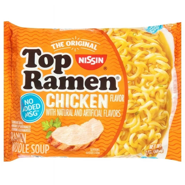 Load image into Gallery viewer, NISSIN TOP RAMEN CHICKEN FLAVOR
