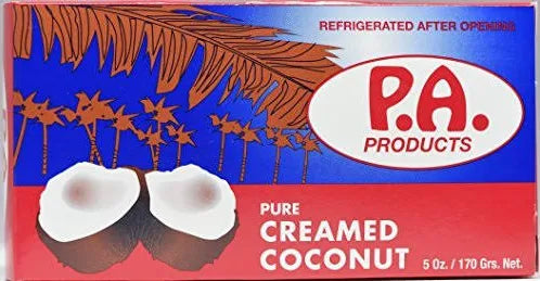 P.A. PRODUCTS PURE CREAMED COCONUT