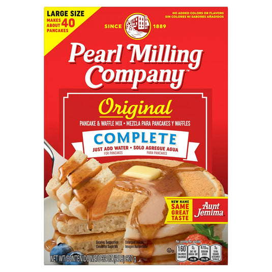 PEARL MILLING COMPANY ORIGINAL PANCAKE AND WAFFLE MIX COMPLETE