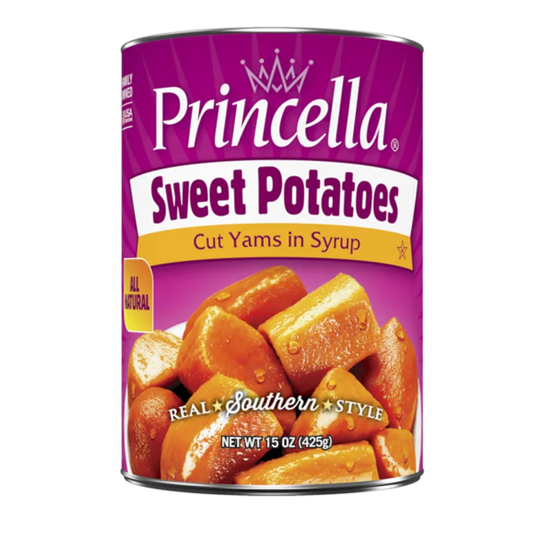 Load image into Gallery viewer, PRINCELLA SWEET POTATOES CUT YAMS IN SYRUP
