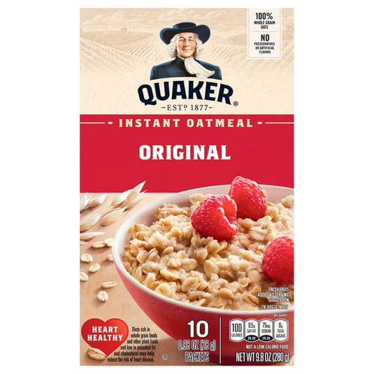 QUAKER INSTANT OATMEAL ORIGINAL