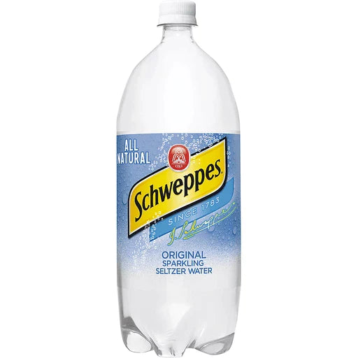 Load image into Gallery viewer, SCHWEPPES SPARKLING SELTZER WATER
