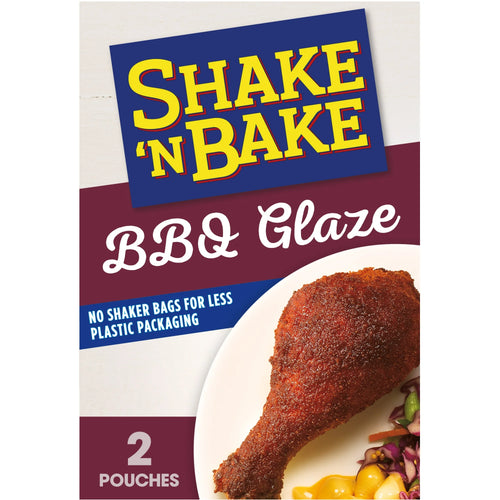 SHAKE 'N BAKE BBQ GLAZE SEASONED COATING MIX