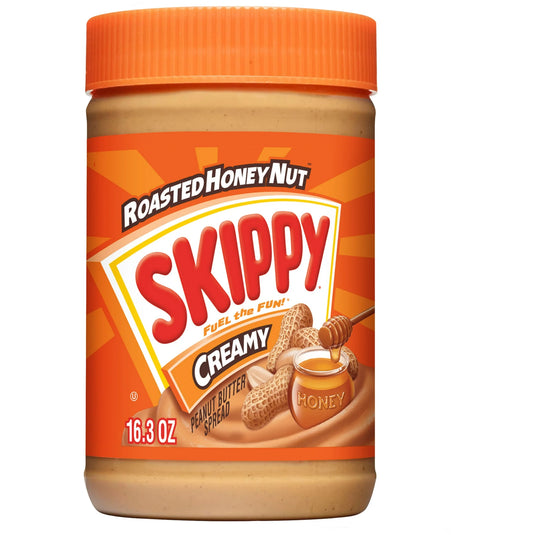 SKIPPY ROSTED HONEY NUT CREAMY PEANUT BUTTER
