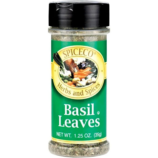 SPICECO HERBS AND SPICES BASIL LEAVES