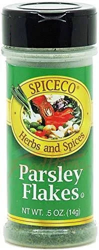 SPICECO HERBS AND SPICES PARSLEY FLAKES