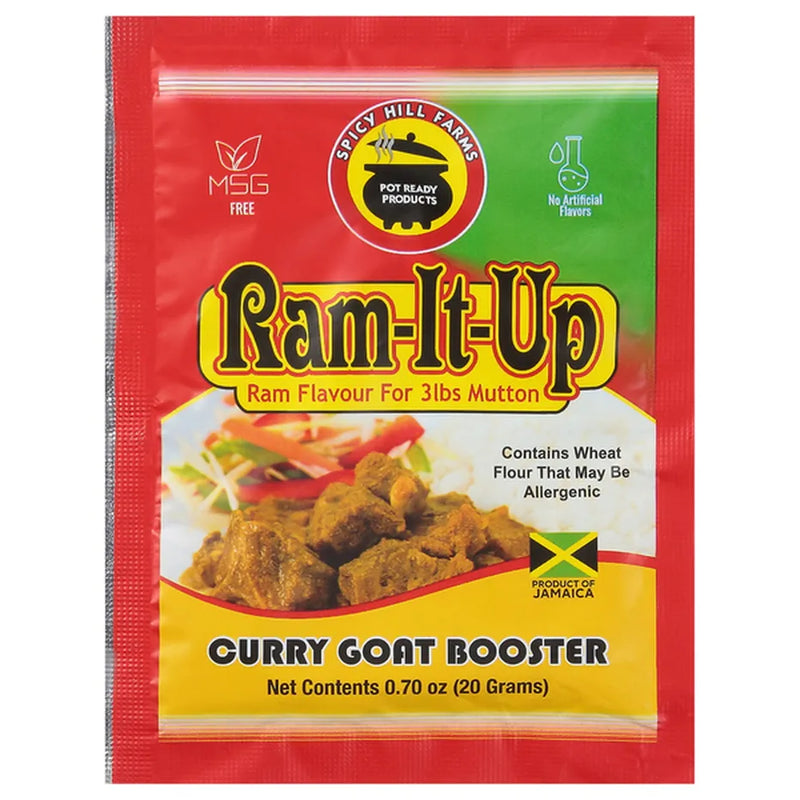 Load image into Gallery viewer, SPICY HILL FARMS RAM-IT-UP CURRY GOAT BOOSTER
