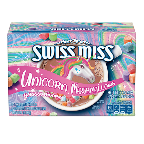 SWISS MISS UNICORN MARSHMALLOW HOT COCOA MIX